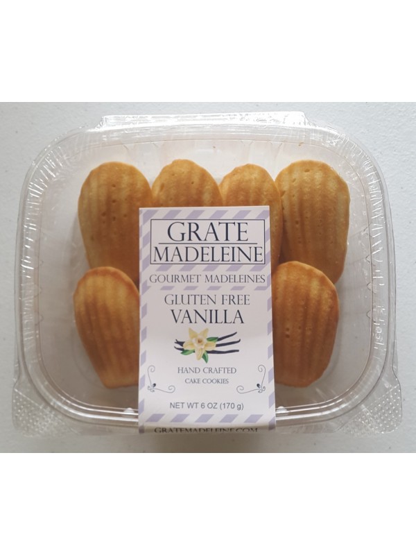 Grate Madeleine - Gluten Free Vanilla